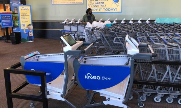 Say Goodbye to Long  Checkout Lines with Kroger’s New Smart Cart