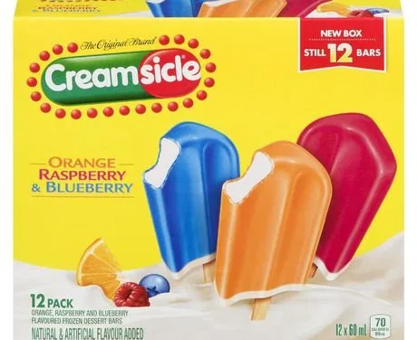 AUGUST 14-NATIONAL CREAMSICLE DAY