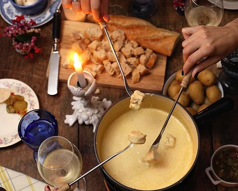 APRIL 11-NATIONAL CHEESE FONDUE DAY
