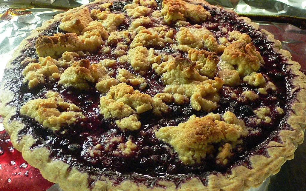 APRIL 28-NATIONAL BLUEBERRY PIE DAY