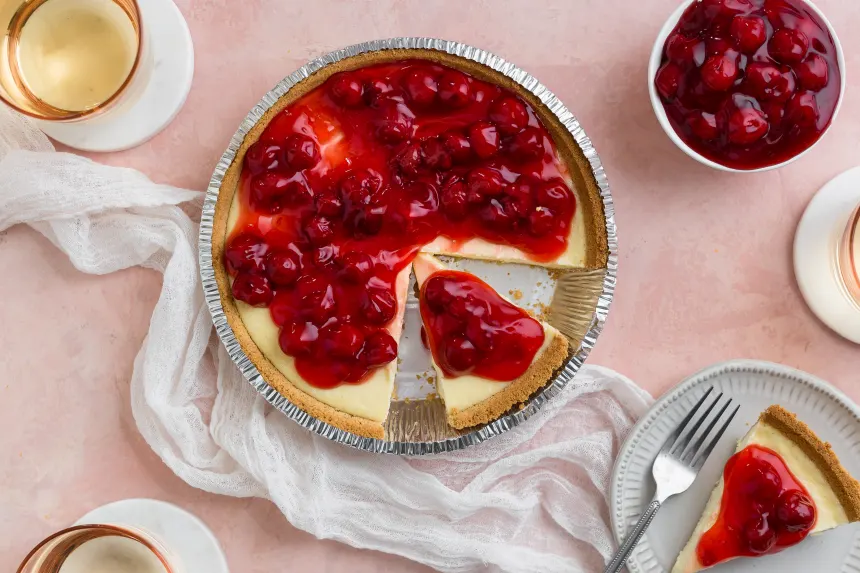 APRIL 23-NATIONAL CHERRY CHEESECAKE DAY