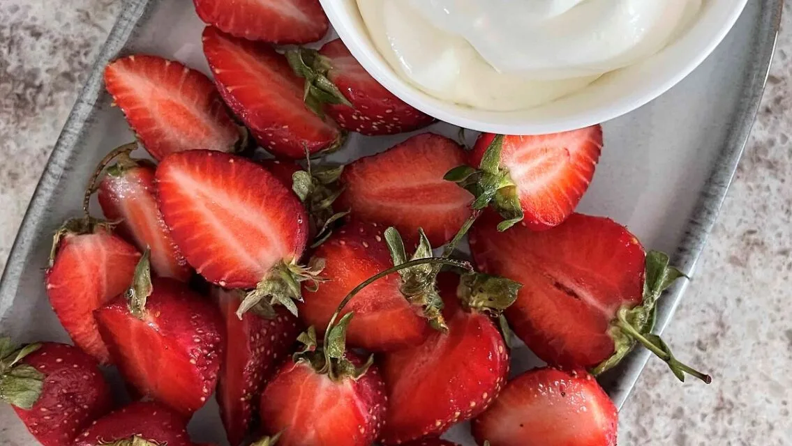 MAY 21-NATIONAL STRAWBERRIES AND CREAM DAY