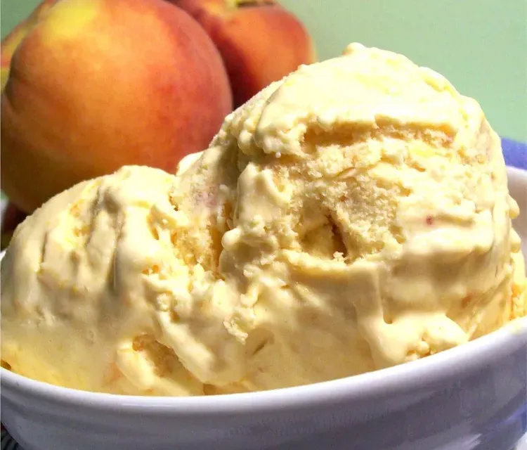 JULY 17-NATIONAL PEACH ICE CREAM DAY