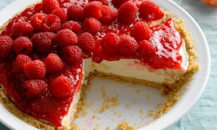 AUGUST 1-NATIONAL RASPBERRY CREAM PIE DAY