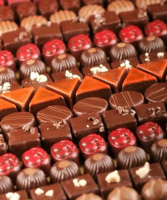 FEBRUARY 14-NATIONAL CREAM-FILLED CHOCOLATES DAY